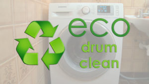 eco drum clean washer