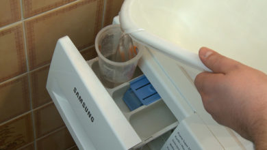 Photo of Manually adding water to washing machine